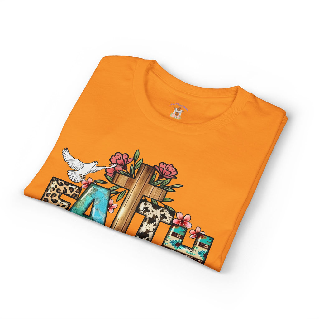 Faith Floral Cross T-Shirt