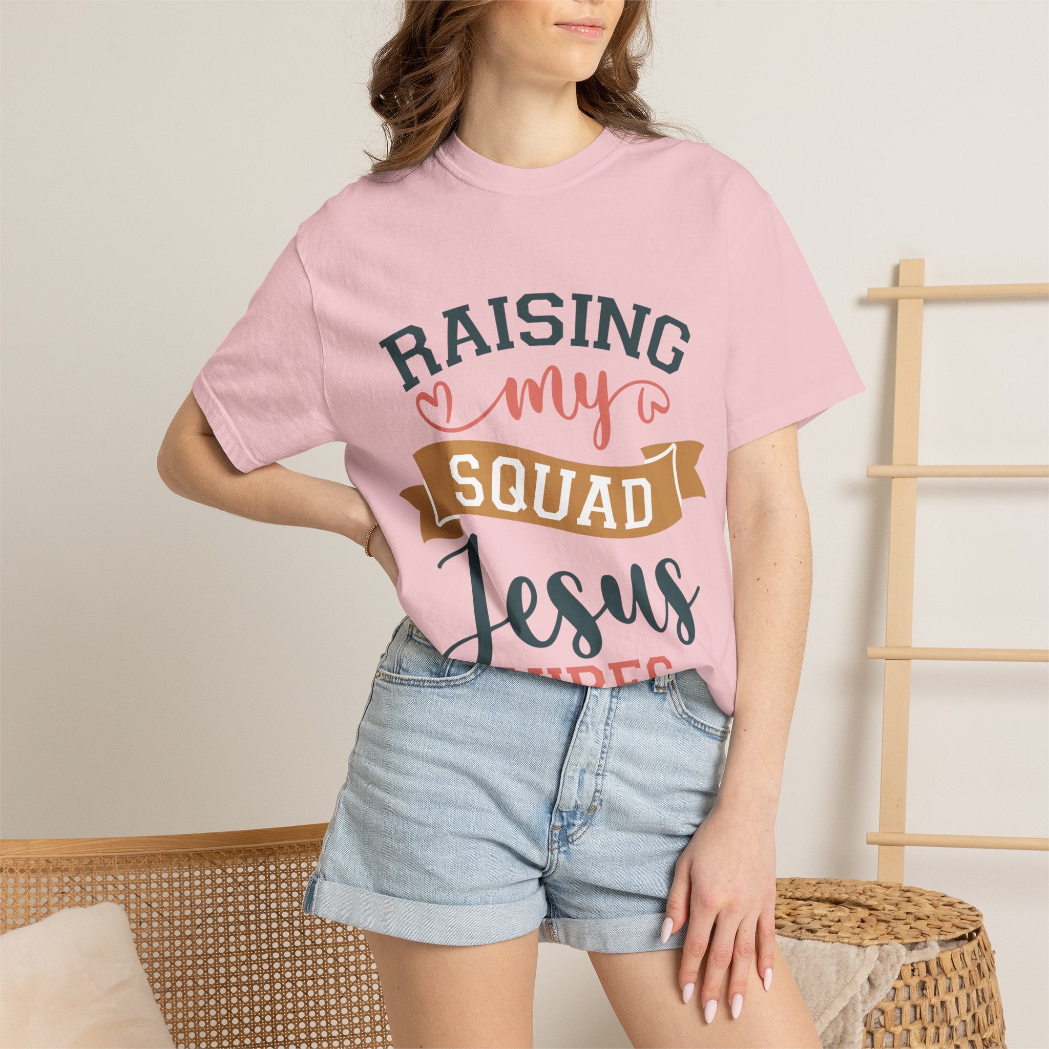 Raising My Squad Jesus Vibes T-Shirt