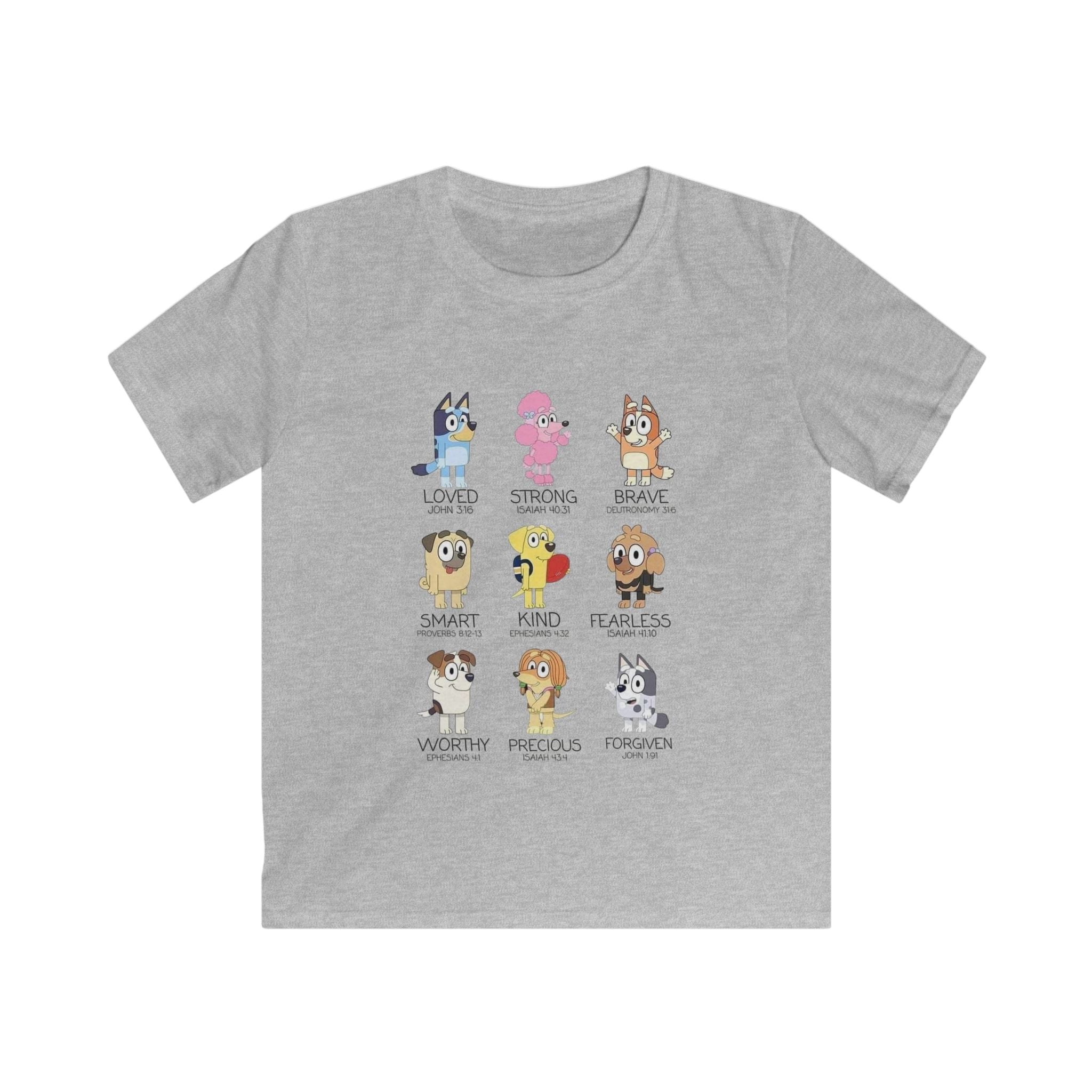 God Says I Am Like Bluey Kids Tee
