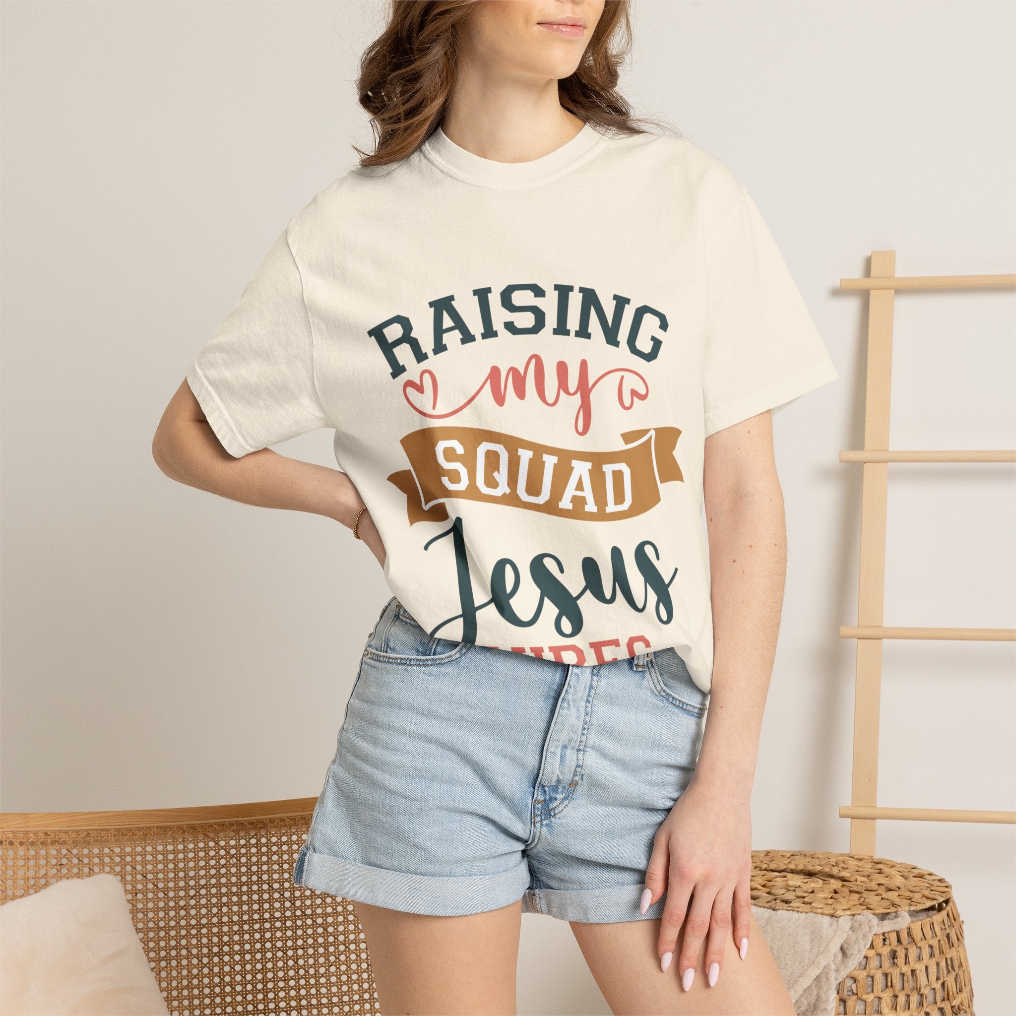 Raising My Squad Jesus Vibes T-Shirt