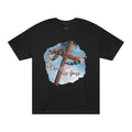Christian Cross T-Shirt — "My Chains Are Gone" Inspirational Gospel Tee