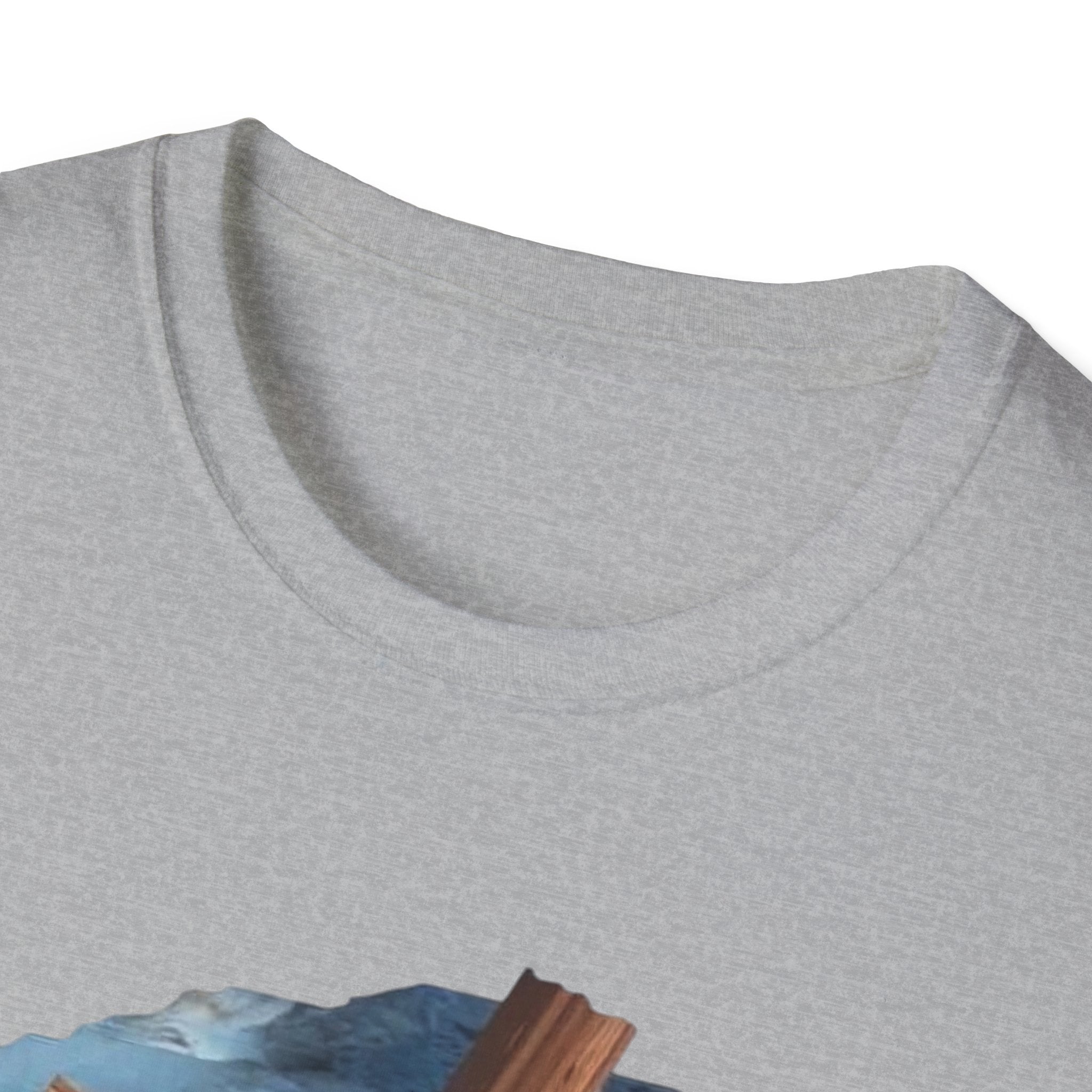 Faith-Inspired Unisex Softstyle T-Shirt - "All Chains are Gone"