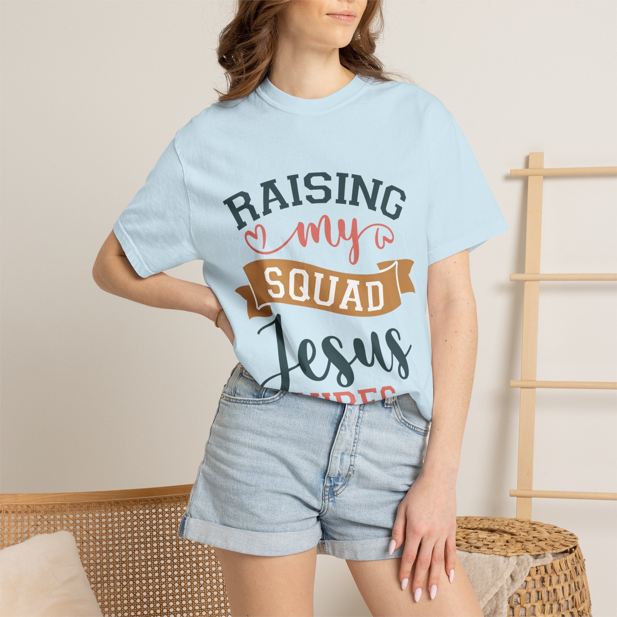 Raising My Squad Jesus Vibes T-Shirt