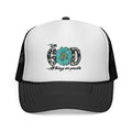 Cowgirl Good Things Are Possible Trucker Cap — Floral Western Adjustable Hat