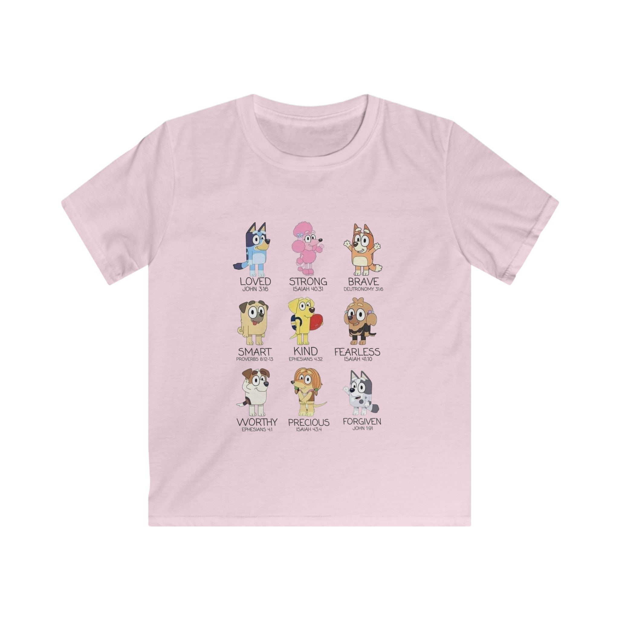 God Says I Am Like Bluey Kids Tee