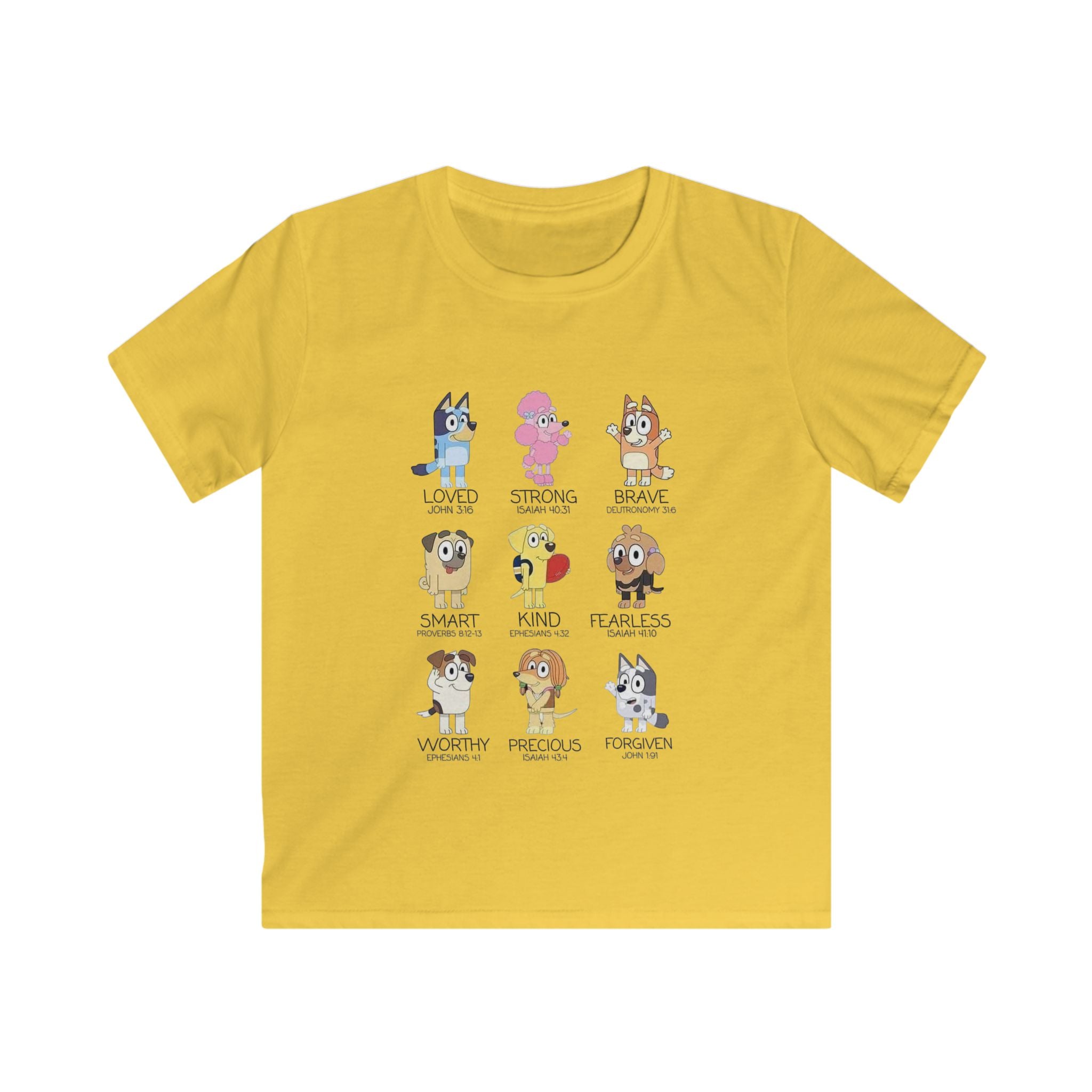 God Says I Am Like Bluey Kids Tee
