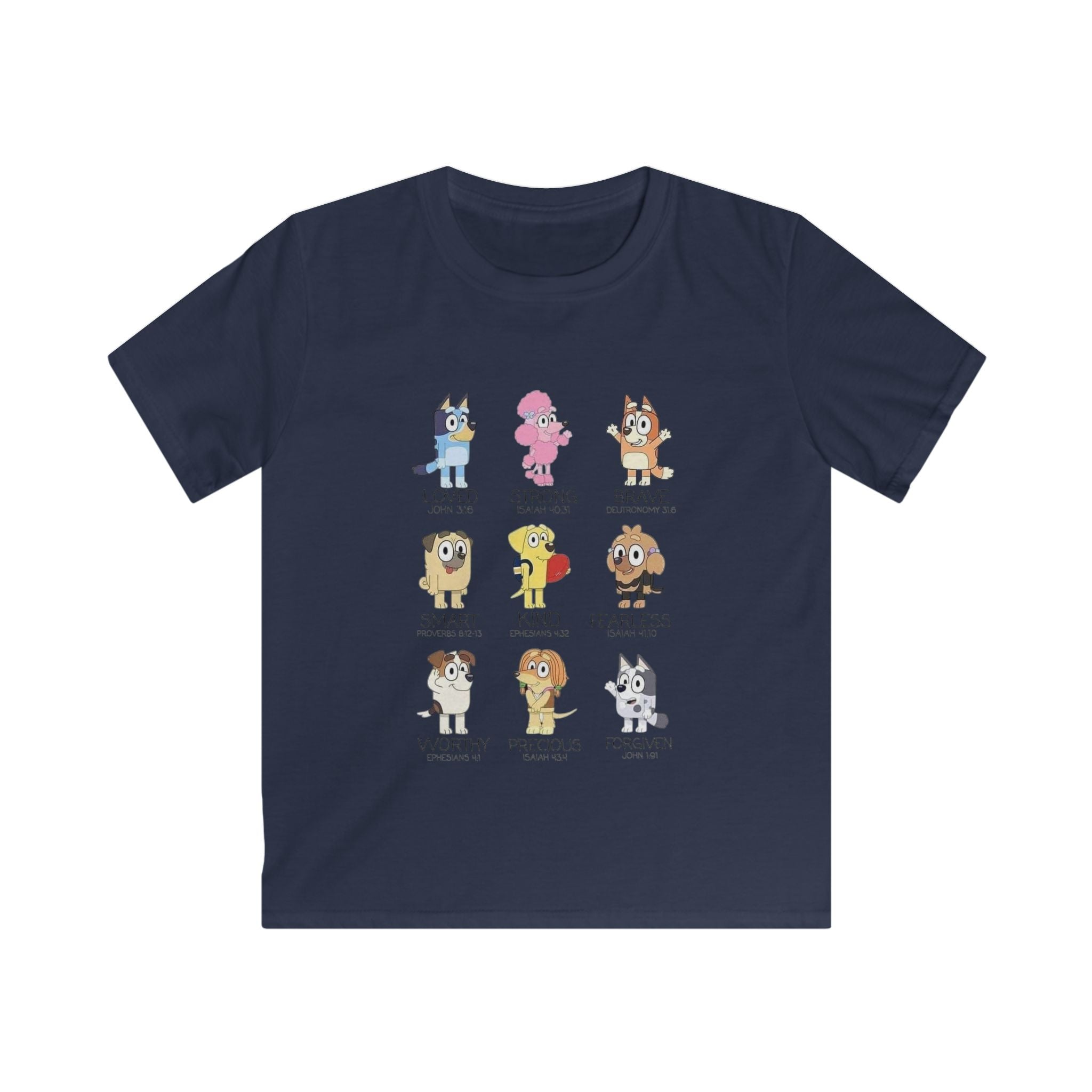 God Says I Am Like Bluey Kids Tee