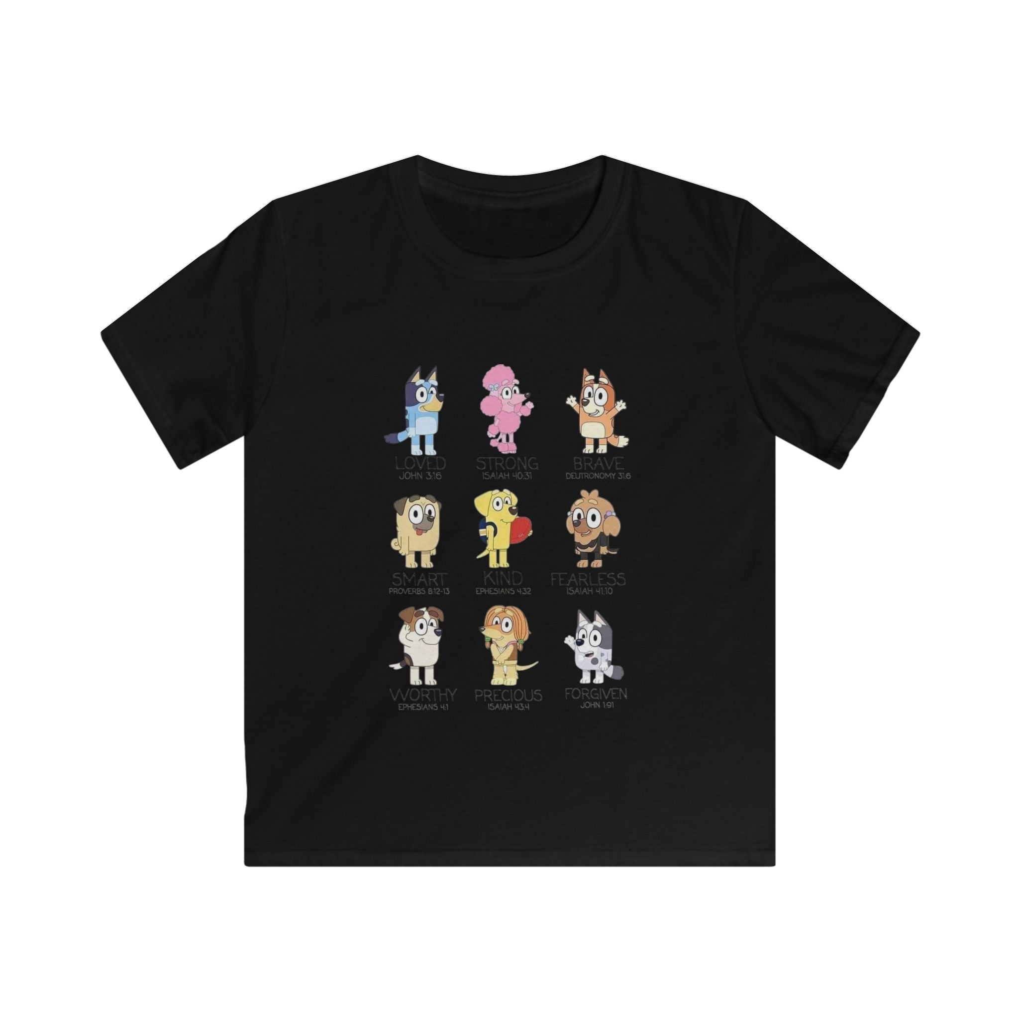 God Says I Am Like Bluey Kids Tee