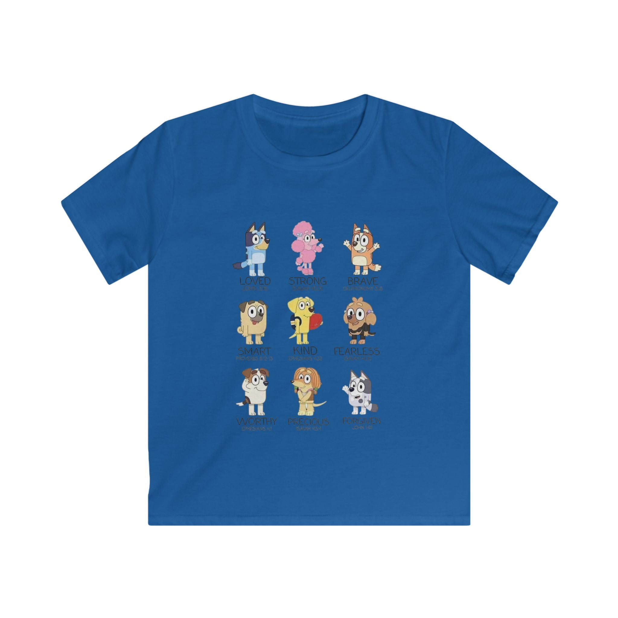 God Says I Am Like Bluey Kids Tee