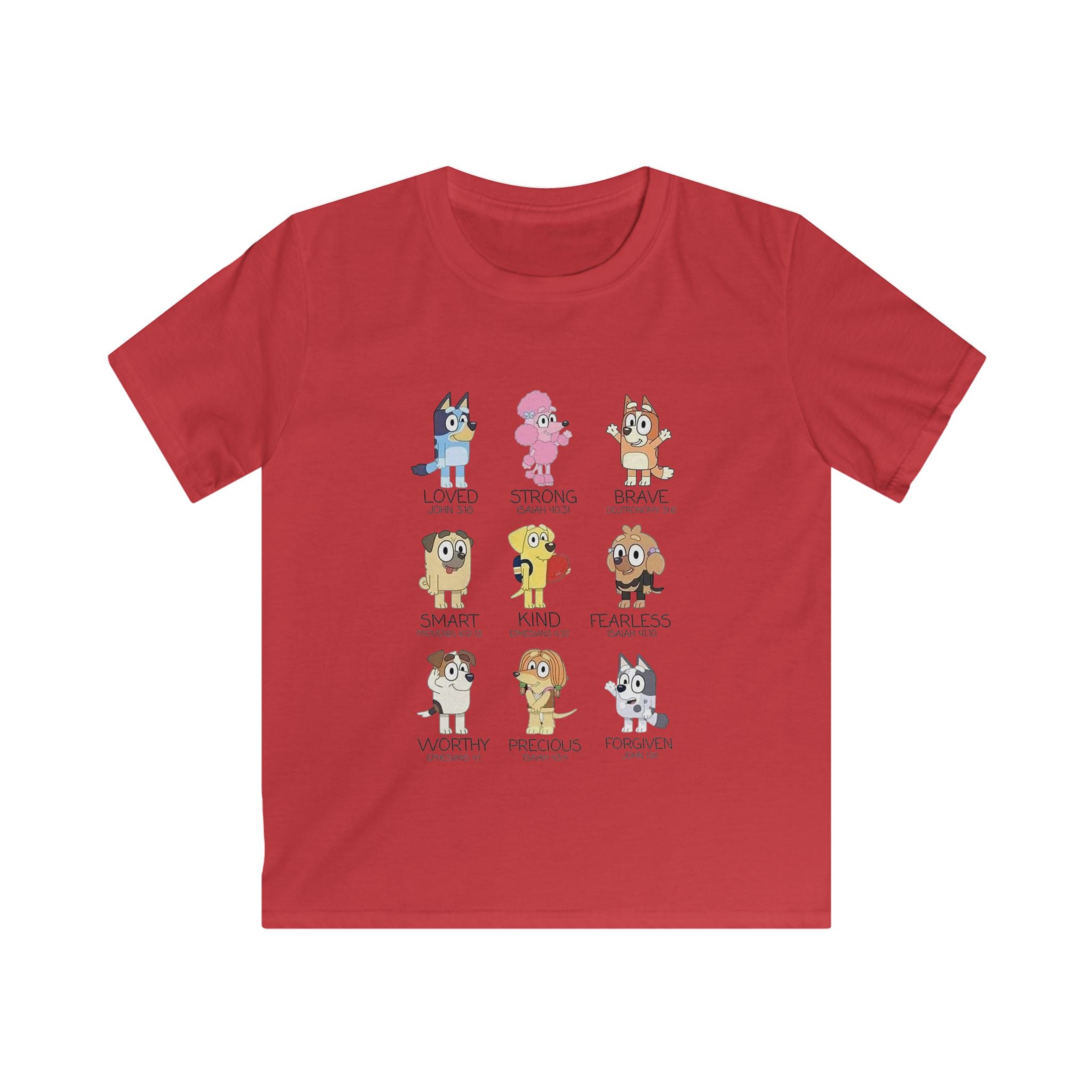 God Says I Am Like Bluey Kids Tee