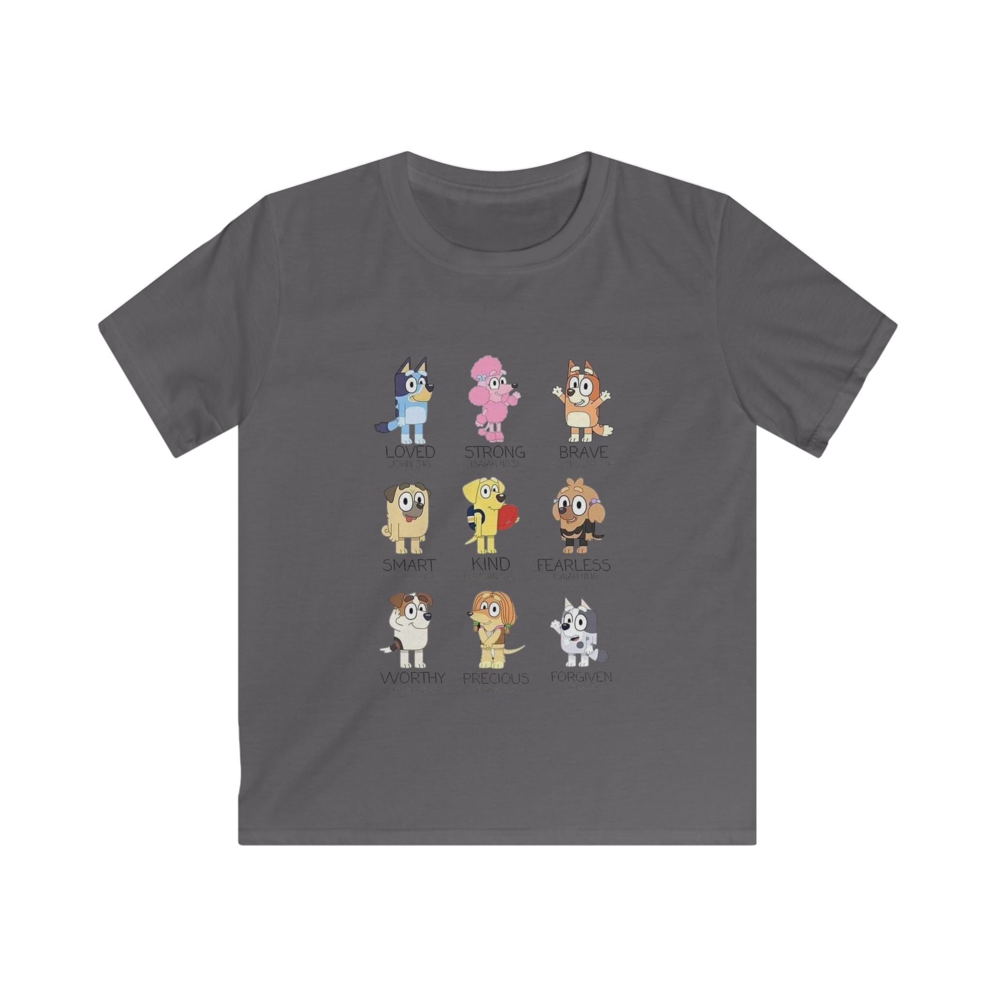 God Says I Am Like Bluey Kids Tee