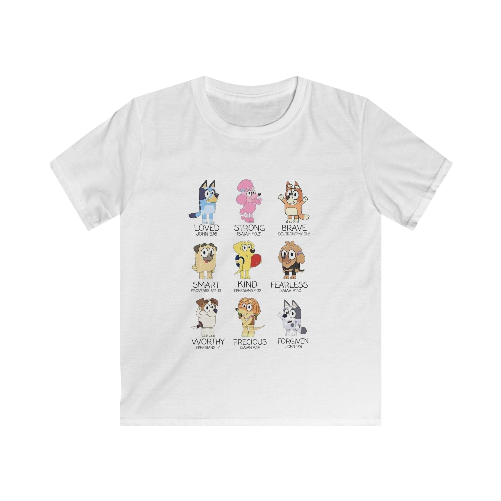 God Says I Am Like Bluey Kids Tee