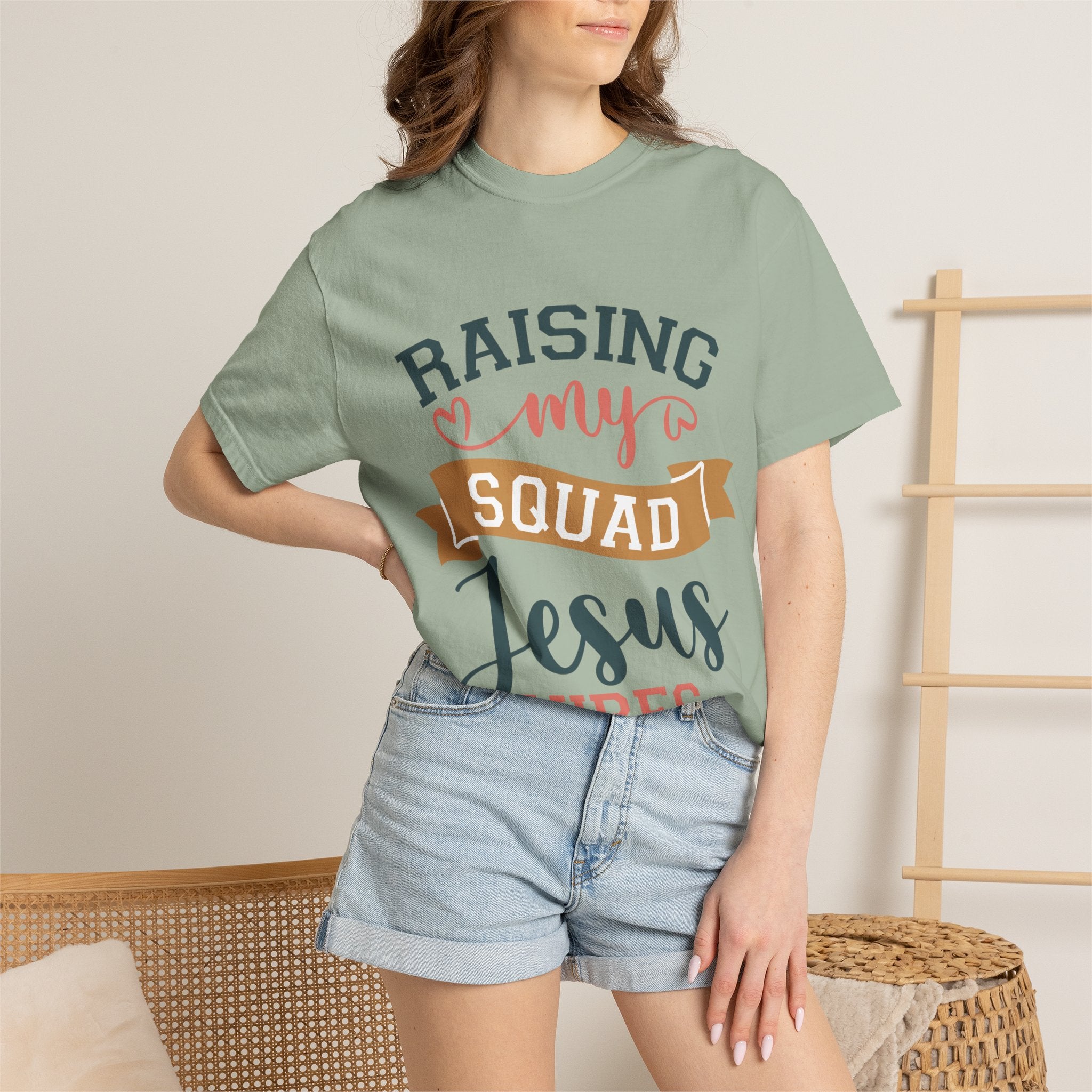 Raising My Squad Jesus Vibes T-Shirt