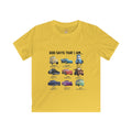 Kids Lightning McQueen-Inspired Tee — "God says I am like Lightning McQueen and friends"