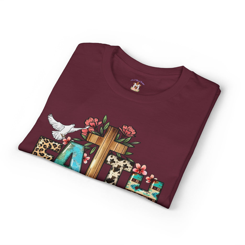 Faith Floral Cross T-Shirt