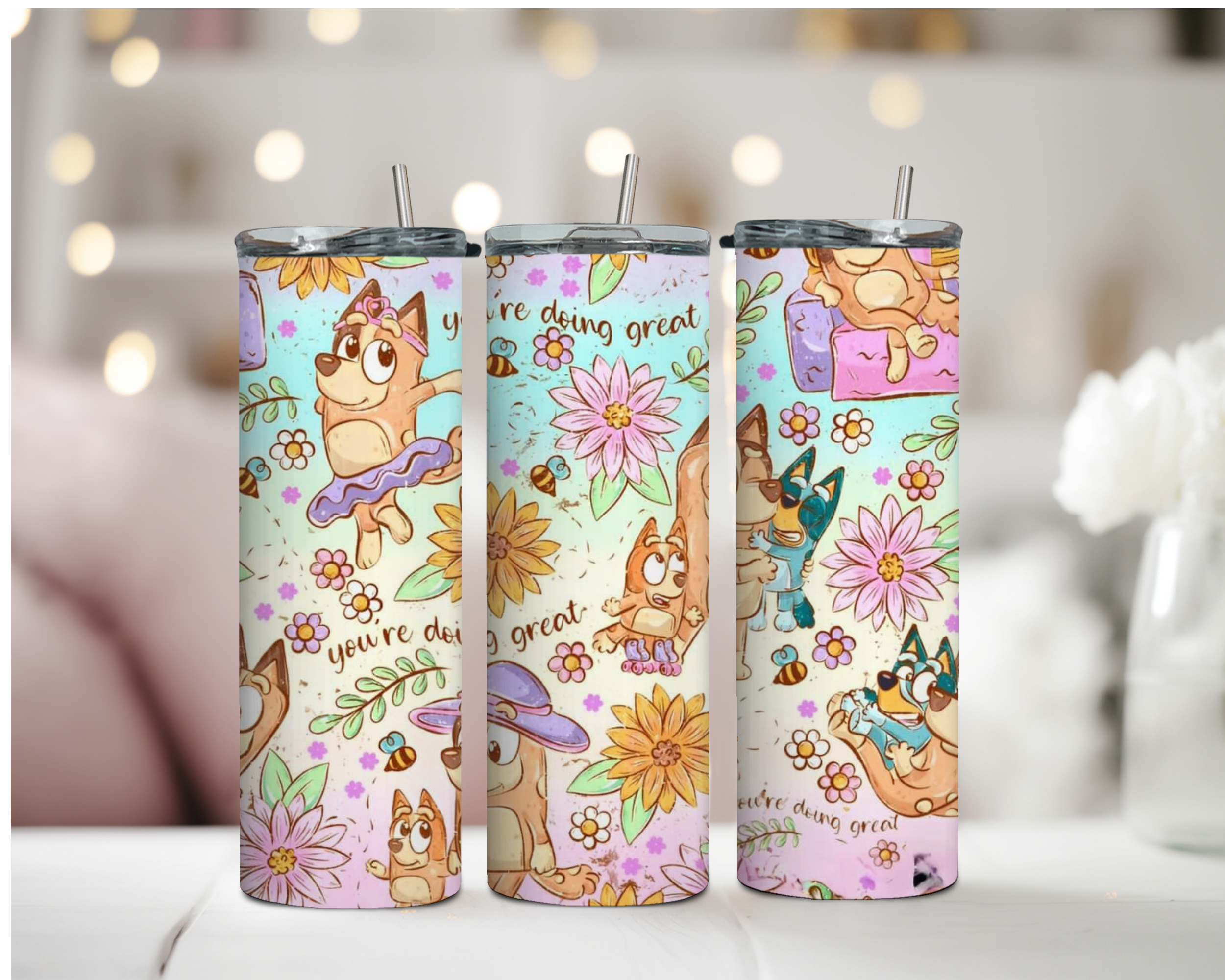 Chili (Bluey) Mom Inspiration 20oz Tumbler