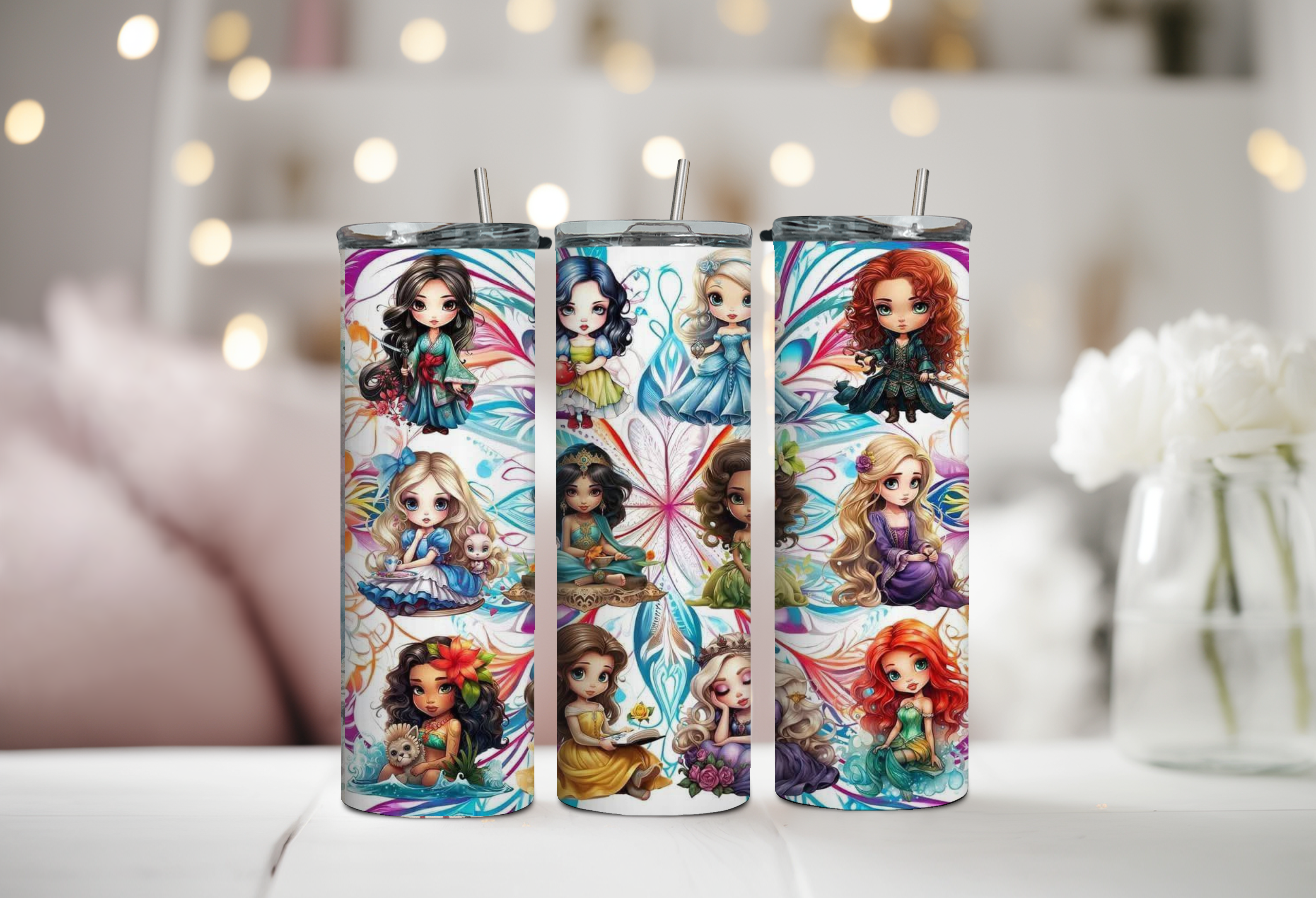 Disney Princesses 20 oz Tumbler