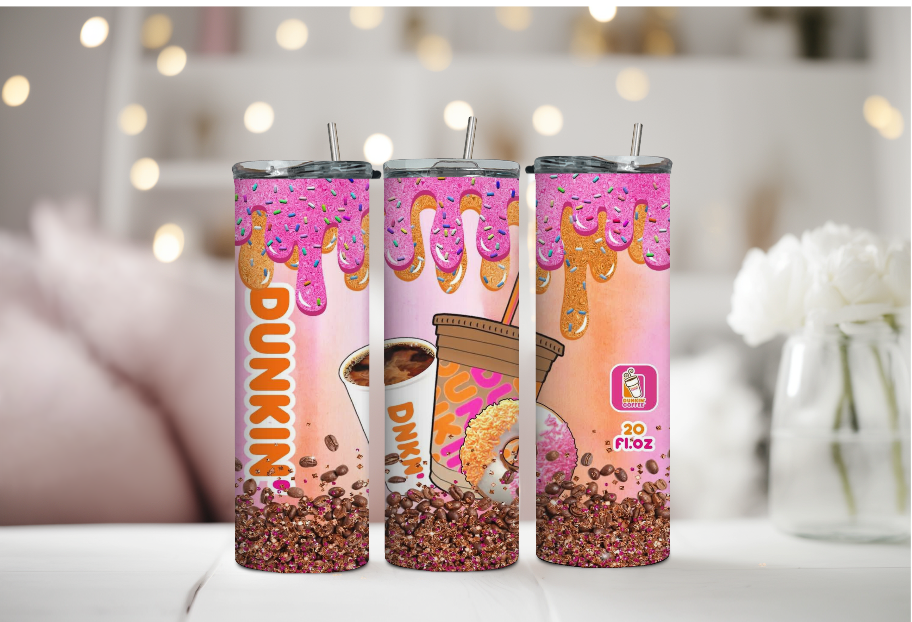 Dunkin Donuts 20 oz Tumbler