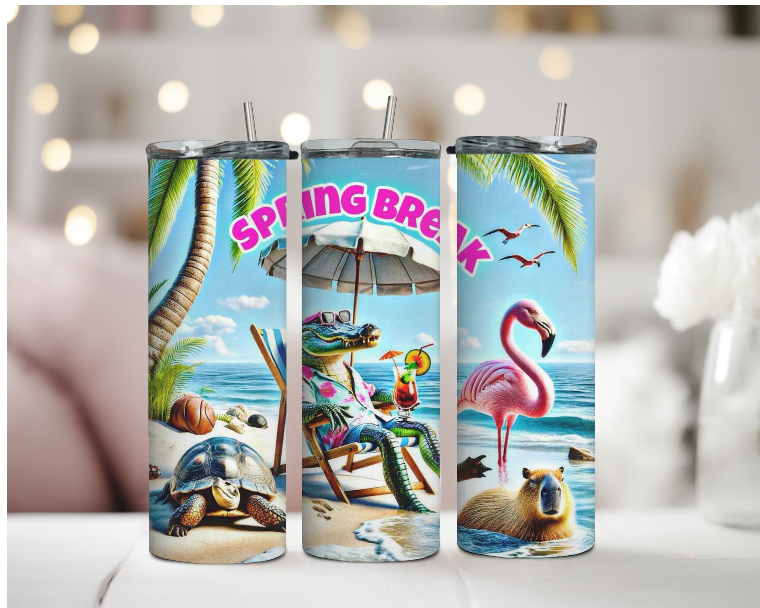 How we do Spring Break In Florida 20oz Tumbler