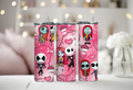 Jack and Sally Valentine Hearts 20 oz Tumbler