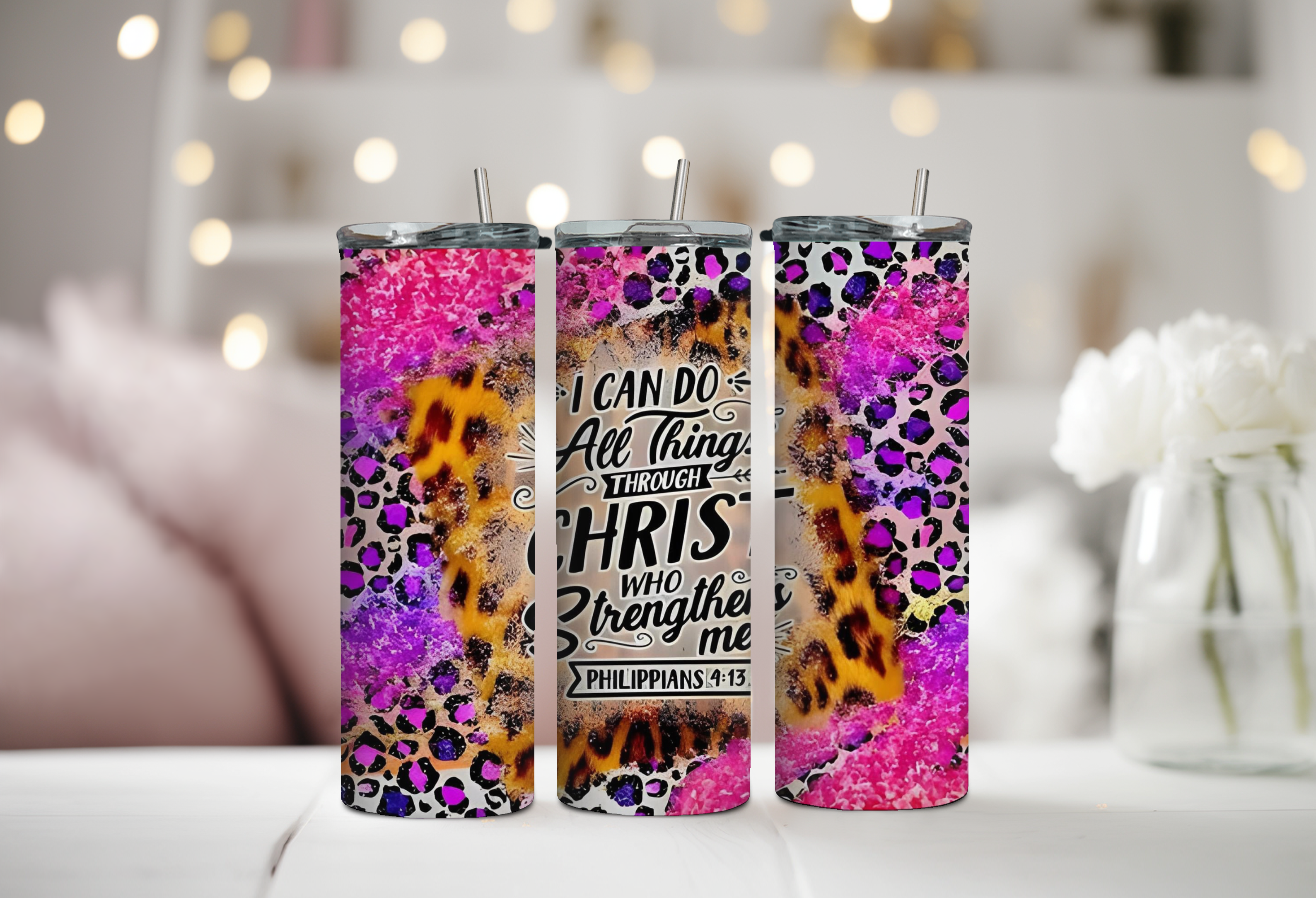 Philippians 4:13 20 oz Tumbler