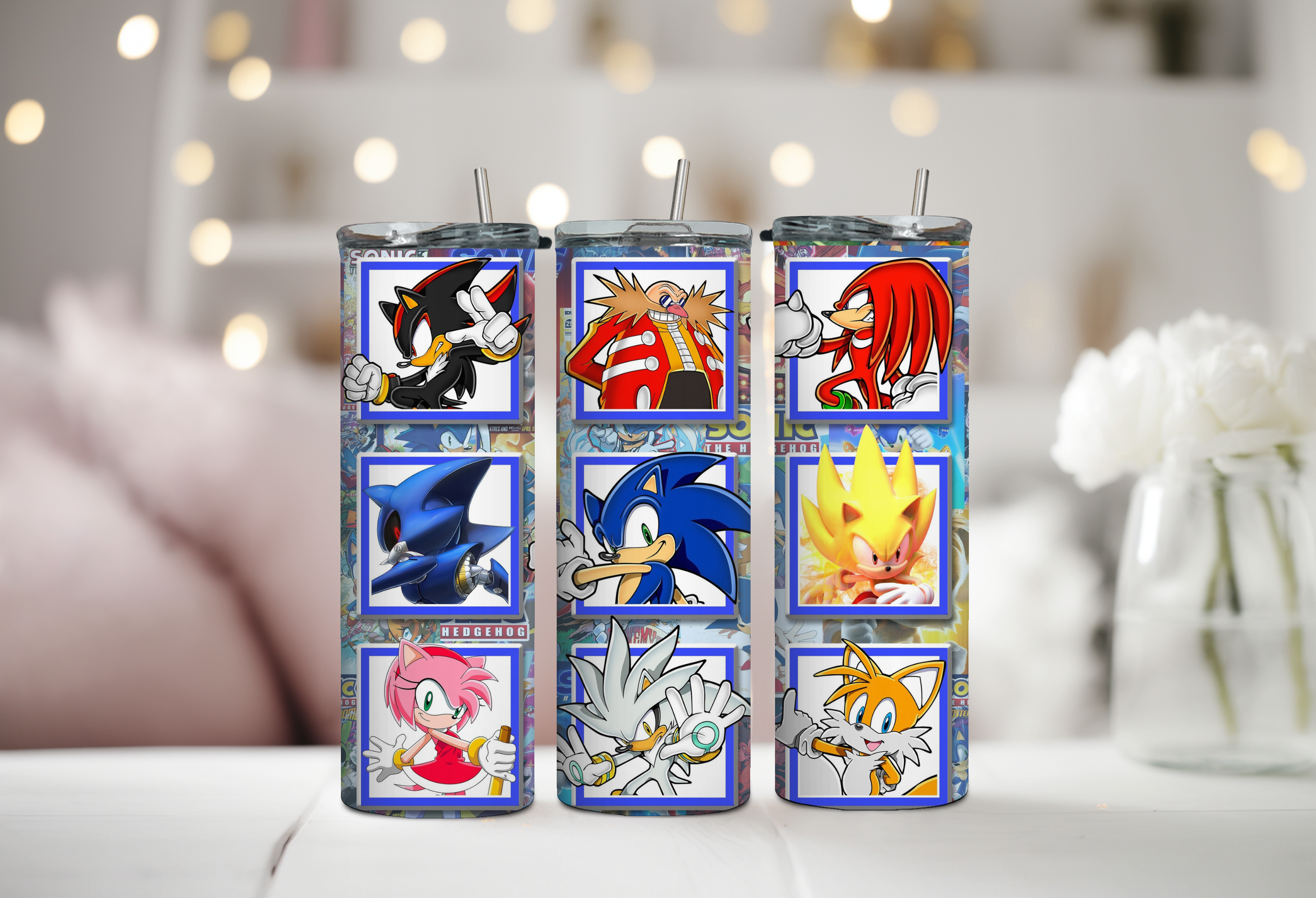 Sonic and Friends 20 oz Tumbler