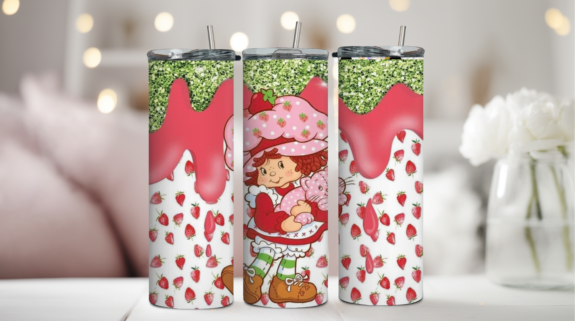 Strawberry Shortcake 20oz Tumbler