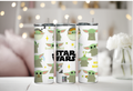 Grogu with Star Wars Logo 20 oz Tumbler