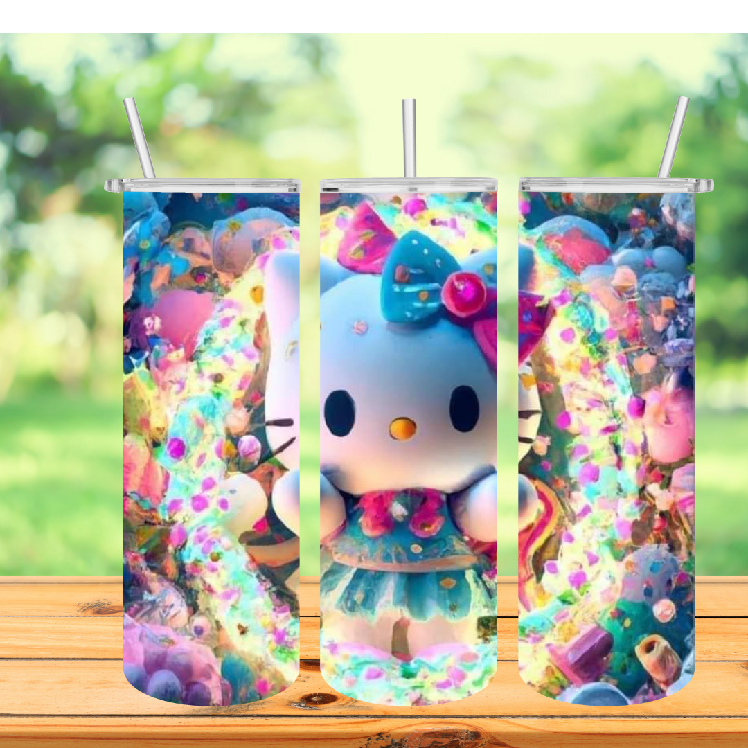Hello Kitty 3D 20oz Tumbler